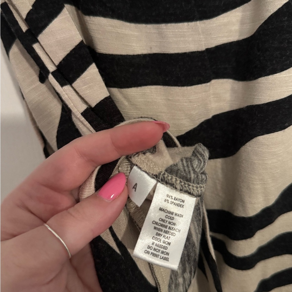 LOFT Zebra-Print Tank Top - Picture 3 of 3